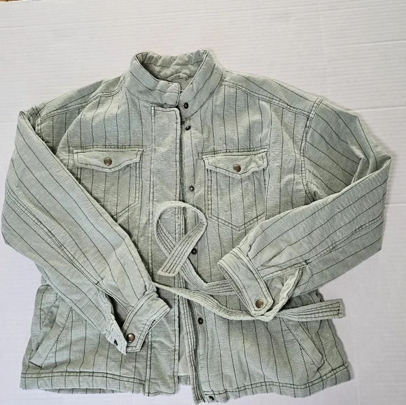 Gap Quilted Utility Belted Jacket - Picture 1 of 11